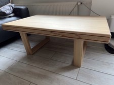 Couchtisch - Kernbuche massiv gebürstet - Hersteller Hartmann Möbel