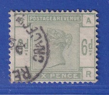 Großbritannien 1884 Queen Victoria 6 Pence  Mi.-Nr. 79 gestempelt