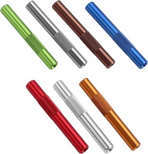 7x Metall Strohhalme