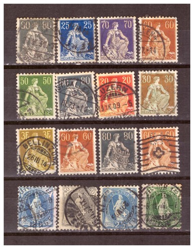 Schweiz 1882 sammlung - schweiz,