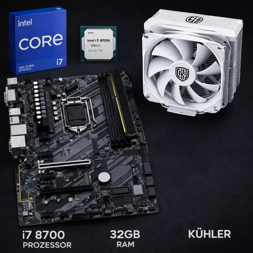 8700 gigabyte b360 kühler - i7,