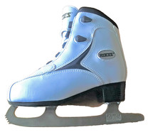 ROCES  Mädchen Kunstlauf-Schlittschuhe, klassischer Look,  Gr. 35 + Kufenschoner
