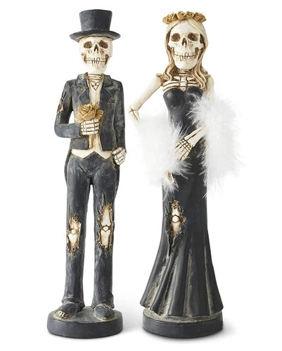 Gothic skelett pärchen - gothic,