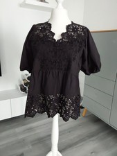 CULTURE Dänemark Tunika mit Spitze Gr XXL