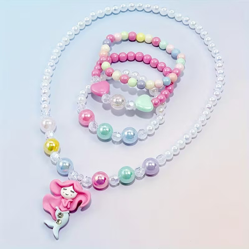 Kinderschmuck meerjungfrau set - kinderschmuck,