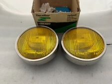 2x Oldtimer Nebelscheinwerfer Einsatz Ducelier Rallye H3 150mm gelb  NEU NOS