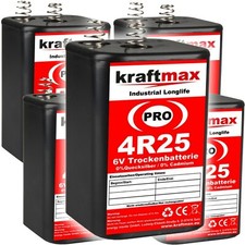 5x Kraftmax 4R25 6V-Block