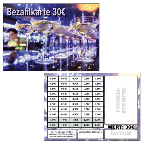 Abstreichkarten - -,