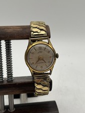 VINTAGE NIBO HERRENUHR | HANDAUFZUG MIT ELASTOFLEX ARMBAND 17 RUBIS F.2