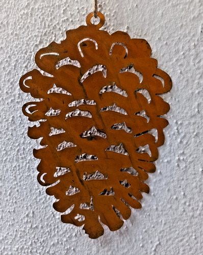 Großer tannenzapfen 17cm - großer,