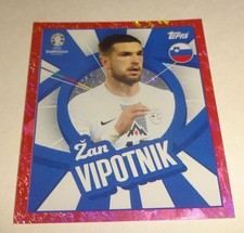 TOPPS EURO 2024 - Paralell - PINK - SVN PTW - SWISS Editon
