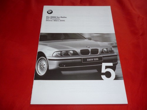 Bmw 5er e39 - limousine, touring