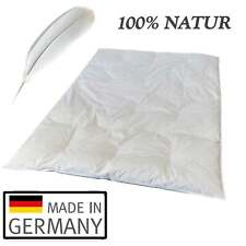 Steppbett Feder 155x220cm Baumwolle Federn Hotel Pension