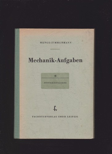Mechanik aufgaben band 2 - band,
