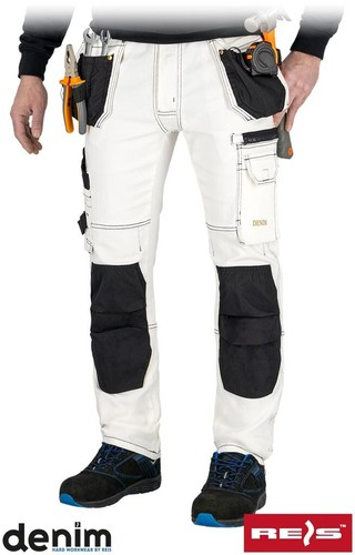 Jeans arbeitshose - jeans-arbeitshose, (weiß)