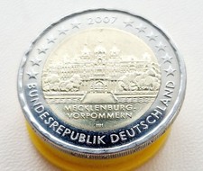 🔎 Sehr seltene 2 Euro Münze "F" 2007 Deutschland ✏ (Fehlprägung) Gedenkmünze 
