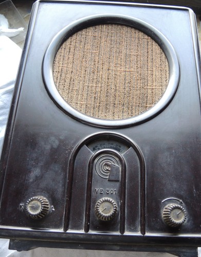 Braun ve301wn röhrenradio - braun,