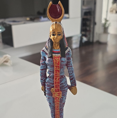 ägyptische göttin statue - statue, aus
