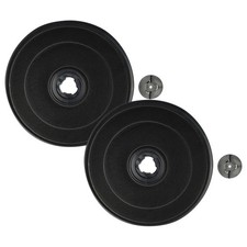 2 Aktivkohlefilter für