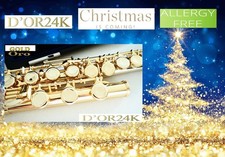 Querflöte Gelbgold 24 Kt. DiO