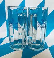 2x Glaskrug Chiemseer Hell