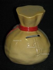+# A004398_02 Goebel Archiv Muster Spardose Savings box Geldsack 50-126