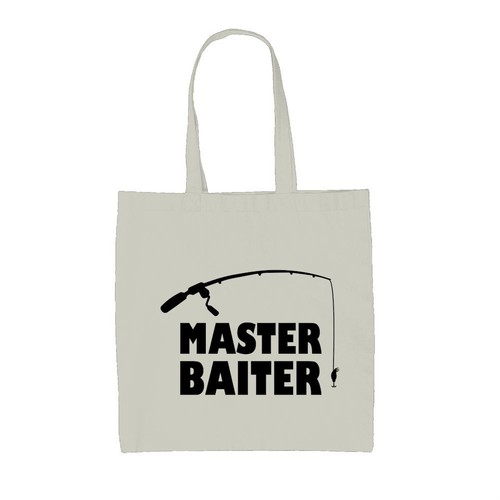 Master baiter canvas tote - baiter,