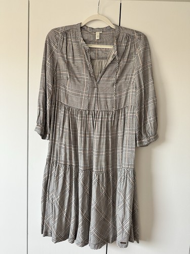 Kariertes blusenkleid gr - blusenkleid, qs