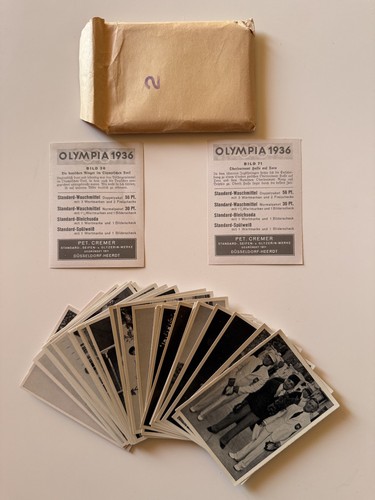 Olympia 1936 bildersatz - 1936, –