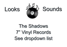 THE SHADOWS  7" VINYLS -