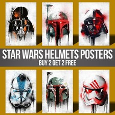 Star Wars Poster Wandkunst