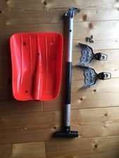 Schneeschaufel Mountainsport + Skibindung 75 mm