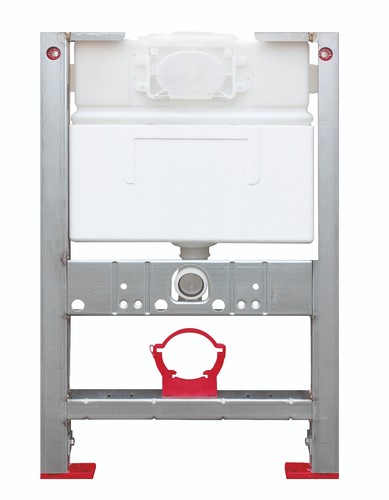 Vorwandelement mit grohe - wc,