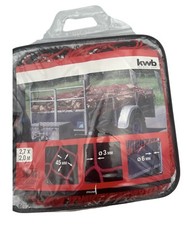 Anhängernetz 2000 x 2700 mm mit Gummischnur in Tragetasche...