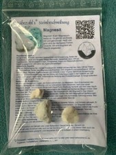 3 x Magnesit-Steine mit Steinbeschreibung