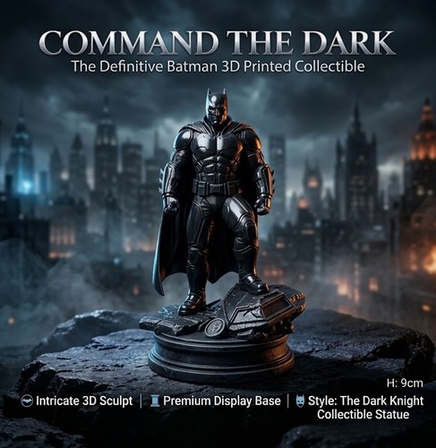 Batman statue figur druck - batman,