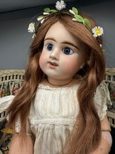 Schöne antike französische Puppe  E10D Depose 64cm Jumeau Körper mit Stimme