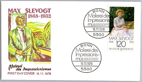 Bund fdc bonn 1978 max - bund, slevogt