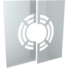 Raab DW-FU Wandblende Deckenblende für doppelwandiges Rohr Schornstein 