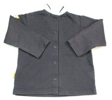 Steiff Pullover Junge Baby Oberteil Gr. 68 Schwarz Baumwolle #T-31