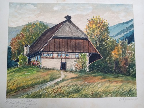 Schwarzwald bauernhaus gutach - bauernhaus,