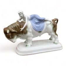 Porzellan Figur Europa auf