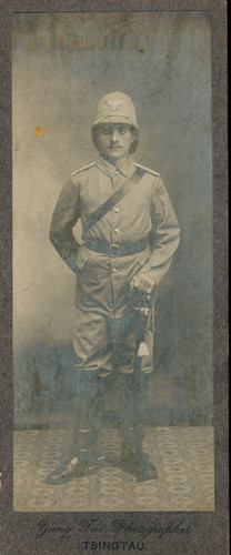 Wk1 foto soldat tsingtau - foto,
