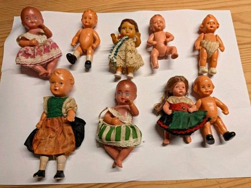 Schildkröt lot puppen cm - 9, 7