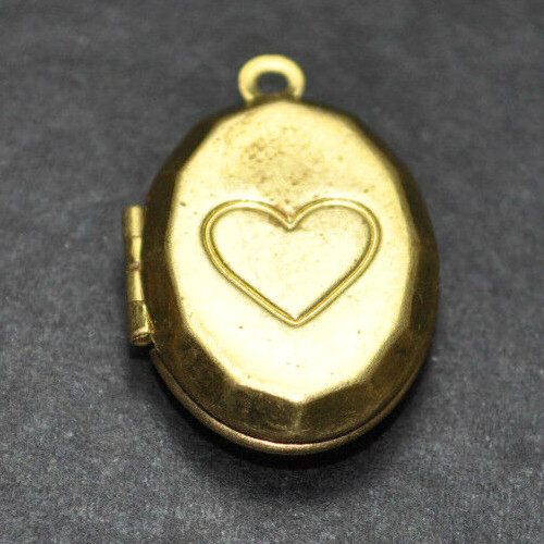 Kleines ovales medallion mit - kleines,