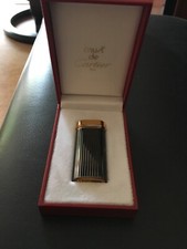Cartier Feuerzeug "Godron"   Trinity-Sammlung  Ringe 18K Gold ovp
