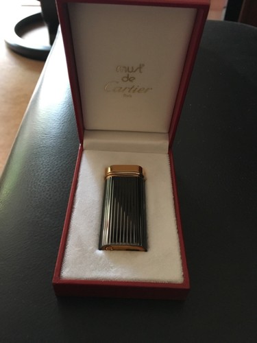 Cartier feuerzeug godron - feuerzeug, "godron"
