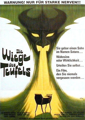 Horrorfilm die wiege - horrorfilm, des
