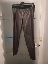 Marc Cain Kunstleder Leggings dunkelbraun Gr. N6 wie 42/44 mega  NEU 179,90 €