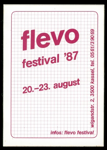 Werbe aufkleber flevo - werbe,